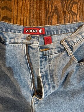 Zana Di Light Blue Straight Leg Women's Jeans